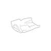 Genuine OE Mercedes-Benz Front Carpet - 221-680-09-40-8P32