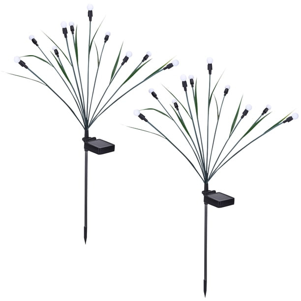 La luciérnaga decorativa solar enciende las luces de la luciérnaga del paisaje 600mAh para la yarda de la pasarela