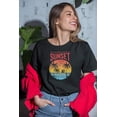thumbnail image 2 of My Favorite Color is Sunset. T-Shirt Gift for Beach Lovers, Surfers, Men & Women Black, 2 of 8
