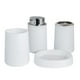 thumbnail image 2 of Juego de accesorios de baño de 4 piezas con dispensador de jabón, cepillo de dientes, vaso y jabonera., 2 of 6