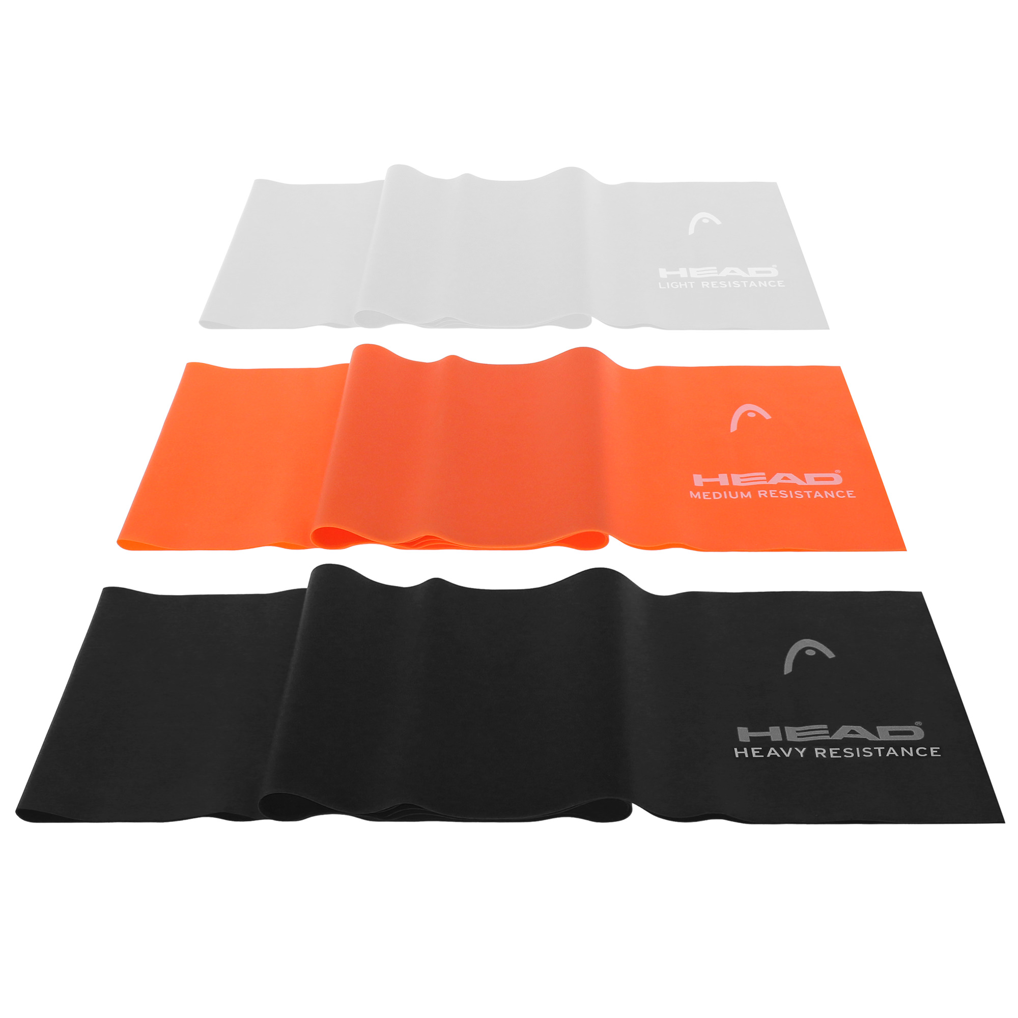 Head Fitness 3 Pack Flat Resistance Bands