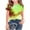 Brown, variant on BFHHYA Kids Tie Dye Shirts Casual Crew Neck Short Sleeve T-Shirts Fashion Summer Tops for Boys & Girls 3-14 Years