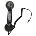 thumbnail image 2 of Multifunction Retro Phone Handset, Retro 3.5mm Telephone Handset Cell Phone Receiver Mic Microphone Speaker Suitable for All Smartphones and Computers, 2 of 7