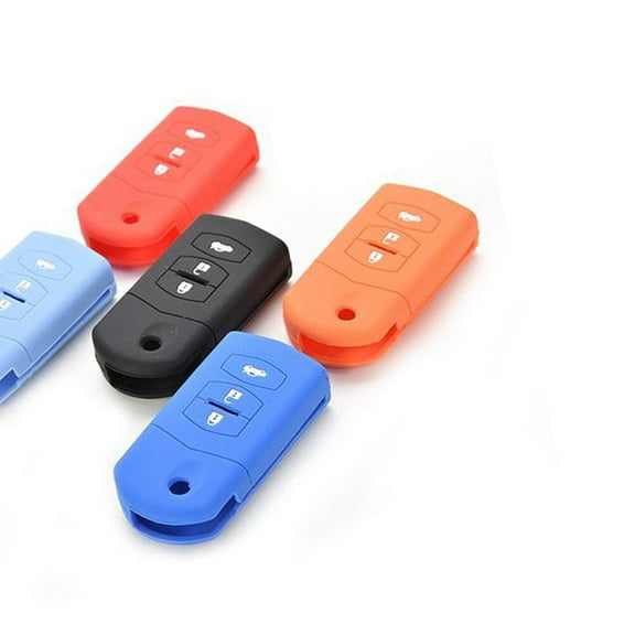 ORDDIART Red Key Cover Case for Car Keys, 1 Piece, and Scratch Resistant Protective Sleeve