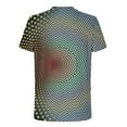 thumbnail image 4 of Birdeem T-Shirt Homme Impression Abstraite 3D Manches Courtes Col Rond Mode Décontracté Quotidien Vacances T-Shirt Haut Blouses, 4 of 7