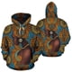 thumbnail image 2 of Sudadera con capucha unisex africana con estampado 3D de diente de león para niña negra africana, sudaderas casuales para hombres y mujeres 2024, camisetas tipo pulóver, ropa Y2k, 2 of 5