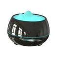 thumbnail image 1 of Difusor esencial Humidificador de aire Silencioso 7 luces LED Vapor frío Sala de estar Sala de yoga Nebulizador Ultrasónico 500ml negro, 1 of 3