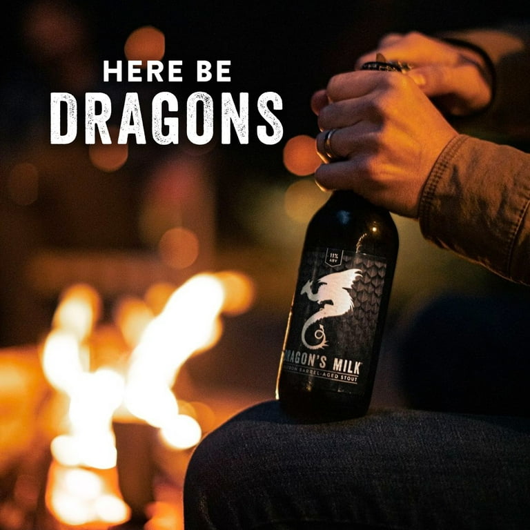 dragon's milk vape juice Dragon's Milk Bourbon Barrel-Aged Stout, 12 fl oz, 4 pack Bottles, 11.0%  ABV, Craft