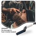 thumbnail image 4 of Inteprter Cepillo de pelo portátil para hombres, alisador de barba, Mini rizador, cepillo de pelo, salón de estilismo multifuncional, herramientas de Electrodomésticos  enchufe de EE. UU. Inteprter HA022514-02B, 4 of 6