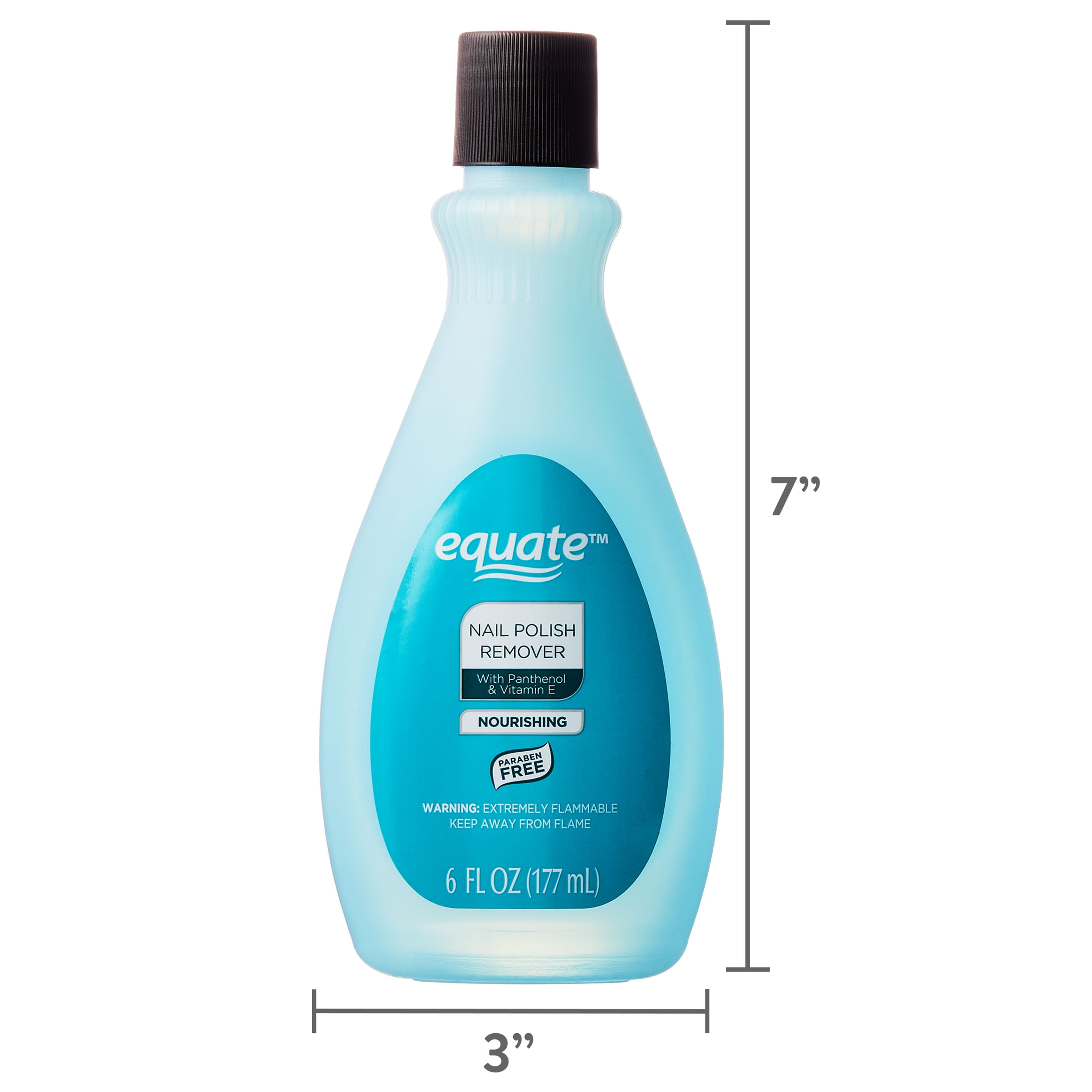 Equate Nourishing Nail Polish Remover, 6 fl oz