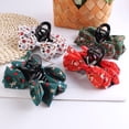 thumbnail image 5 of Yoyauz Christmas Hair Clip For Women, Christmas Tree Snowman Santa Claus Winter Strong Grip Clip, Suitable For Thick And Fine Hair Acrylic Hair Clip, 5 of 6