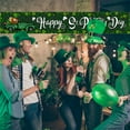 thumbnail image 4 of JingChun Large Happy St. Patrick's Day Banner 118" x 19" St Patricks Day Decorations Shamrock Sign Irish Party Hanging Supplies Decor Holiday for Home,Outdoor,Indoor,Yard,Garden, 4 of 6