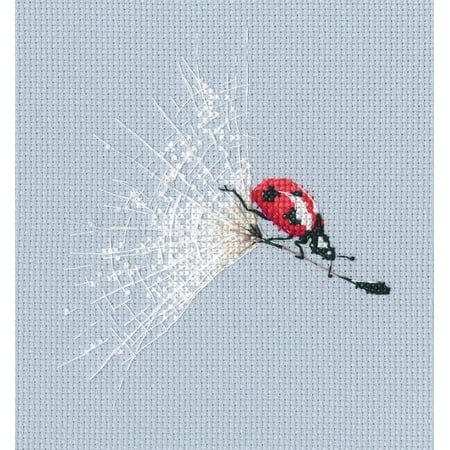UPC: 4742022976579 | On the dandelion s parachute M756 Counted Cross Stitch Kit