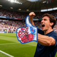 thumbnail image 1 of Outdor Cheering Hand Wearable Fan Prop For Football Enthusiasts And Supporters, 1 of 4