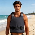 thumbnail image 6 of USCG Approved Men's Life Jacket, Life Jackets for Adults Lightweight EPE Foam Life Vest for Adults, for Waterskiing, Wakeboarding, Boating, Fishing, Kayaking Rafting Watersports, 6 of 7