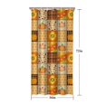 thumbnail image 5 of Fall Pumpkins Sunflowers Leaves Shower Curtain 36"x72" ,Bathroom Decorative Shower Curtains Set with 12 Hooks,Modern Waterproof Washable Shower Curtain, 5 of 6