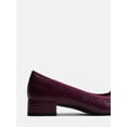 thumbnail image 4 of Scenario Women's Low Heel Faux Croc Ballet Flats, 4 of 6