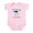 Petal Pink, variant on CafePress - Here Comes Trouble Infant Bodysuit - Baby Light Bodysuit, Size Newborn - 24 Months