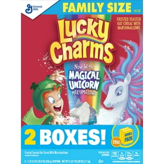General Mills Lucky Charms Breakfast Cereal Marshmallow Cereal Magical  Unicorn