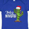 thumbnail image 4 of Inktastic Feliz Navidad Christmas Cactus in Santa Hat Boys or Girls Baby Bodysuit, 4 of 5