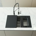 thumbnail image 2 of VIGO  Hampton Stainless Steel Kitchen Sink with Grid and Strainer with Accessories 28"L, 2 of 8