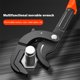 thumbnail image 3 of Tuerca ajustable Retire la llave de tubo Restablecimiento automático Llave de tubo de plomería (S) Ndcxsfigh nuevos, 3 of 9