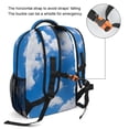 thumbnail image 3 of Blue Sky White Cloud Scenery Natural Backpack Fashion Durable Business Daypack for Men Women Laptop Canvas Bags, 3 of 6