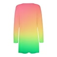 thumbnail image 5 of Plus Size Tie Dye Cardigan for Women,Long Sleeve Cardigan for Women with Pockets 2023 Lightweight Fall Open Front Casual Duster Kimono Cardigans Sweater, 5 of 5