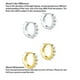 thumbnail image 4 of 1 par de pendientes para mujer, decoración de perlas, pendientes de cobre, adornos para las orejas, joyería para novia y mujer, joyería para Ropa, zapatos y accesorios Miscelánea Oro blanco Guardurnaity AP013833-01, 4 of 6