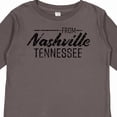 thumbnail image 4 of Inktastic From Nashville, Tennessee- State Capital Distressed Text Boys or Girls Long Sleeve Toddler T-Shirt, 4 of 5