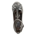thumbnail image 6 of Badgley Mishcka Girls Dress Shoes (Little Kids Big Kids), Silver, Size: 3, 6 of 7
