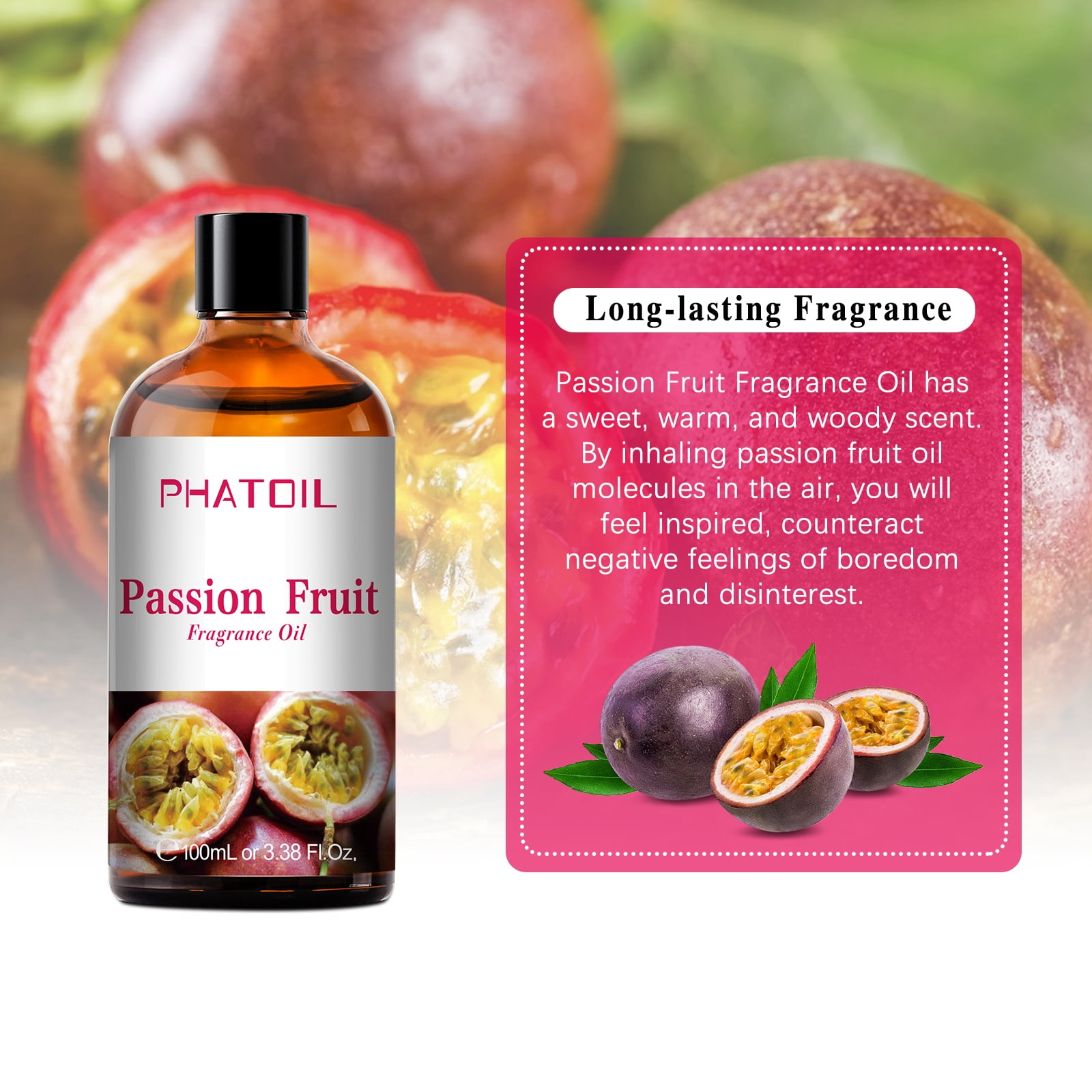 PHATOIL 10ml Pure Mango Fruit Fragrance Essential Oil Diffuser Strawberry  Watermelon Musk Banana Coconut Aroma for Candle Soap Making With Dropper