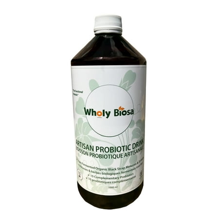 Innotech Nutrition Wholy Biosa, Triple Fermented Probiotic Drink, 33.8 Fl Oz