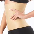 thumbnail image 5 of PEASKJP Short Sleeve Shapewear Firm Control Post Surgery Body Shaper Compression Butt Lifter Shapewear, Beige S, 5 of 5