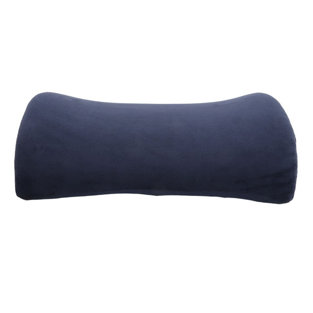 Almohada De Apoyo Lumbar, Diseño Ergonómico, Cómodo Cojín Lumbar De Espuma Viscoelástica, Cinturón Elástico, Color Puro Para Oficina Para El Hogar