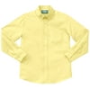 Classroom School Uniforms Big Kid Long Sleeve Oxford Shirt 57673, 8H, Yellow