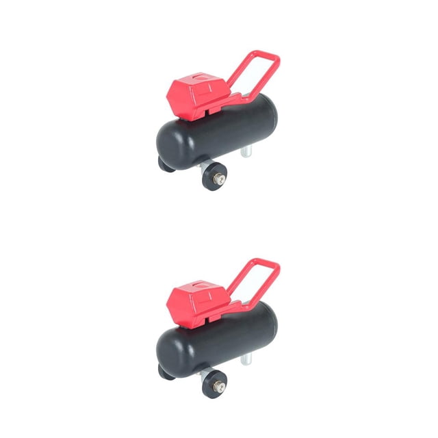 Tholdsy Bomba de aire de simulación, compresor de vehículos, precisión Exterior, RC, escalada, decoración de coche, suministros de repuesto, modelo No.03 2piezas Tholdsy CBP184321