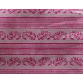 thumbnail image 4 of oneOone Georgette Viscose Fabric Stripe & Paisley Block Print Fabric BTY 42 Inch Wide, 4 of 4