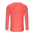 thumbnail image 5 of WTOBBY Women's Solid Color Long Sleeve Sports Top, Fitness Slim Fit Shirt with Finger Cots, Athletic Wear for Active Lifestyle, Breathable Workout Tee,Hot Pink M, 5 of 6