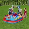 thumbnail image 4 of Centro Inflable de Juego acuático Bestway Spider-Man Azul con Rociador de Arco Deslizante para Niño  multicolor, 4 of 7