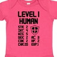 thumbnail image 4 of Inktastic Level 1 Human Boys or Girls Baby Bodysuit, 4 of 5