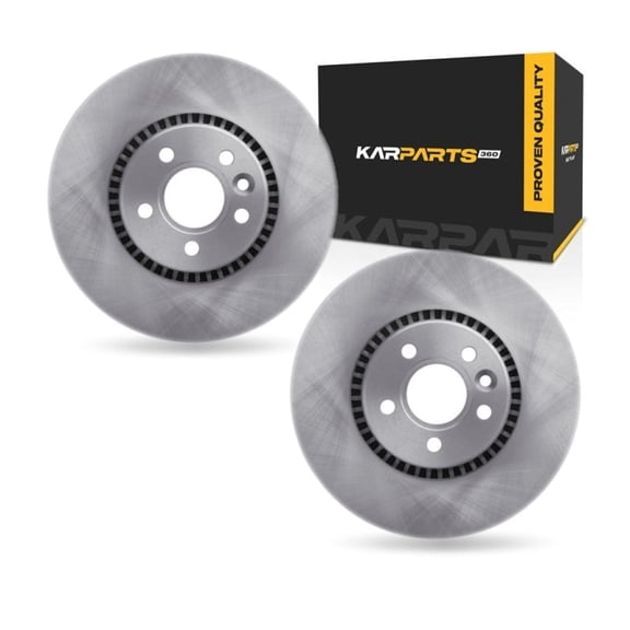 KarParts360 For Volvo S60 2011-2018 Brake Rotors Front