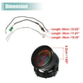 thumbnail image 5 of Unique Bargains 1 Set Air Fuel Ratio Gauge LED Digital Display with Oxygen Sensor Car Gauge 12V for Car, 5 of 7