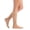 Nude, variant on EvoNation Women’s Knee-High Graduated Compression Socks, 20-30 mmHg – Firm Pressure Sheer Socks, Support Stockings Hose, Black, Medium