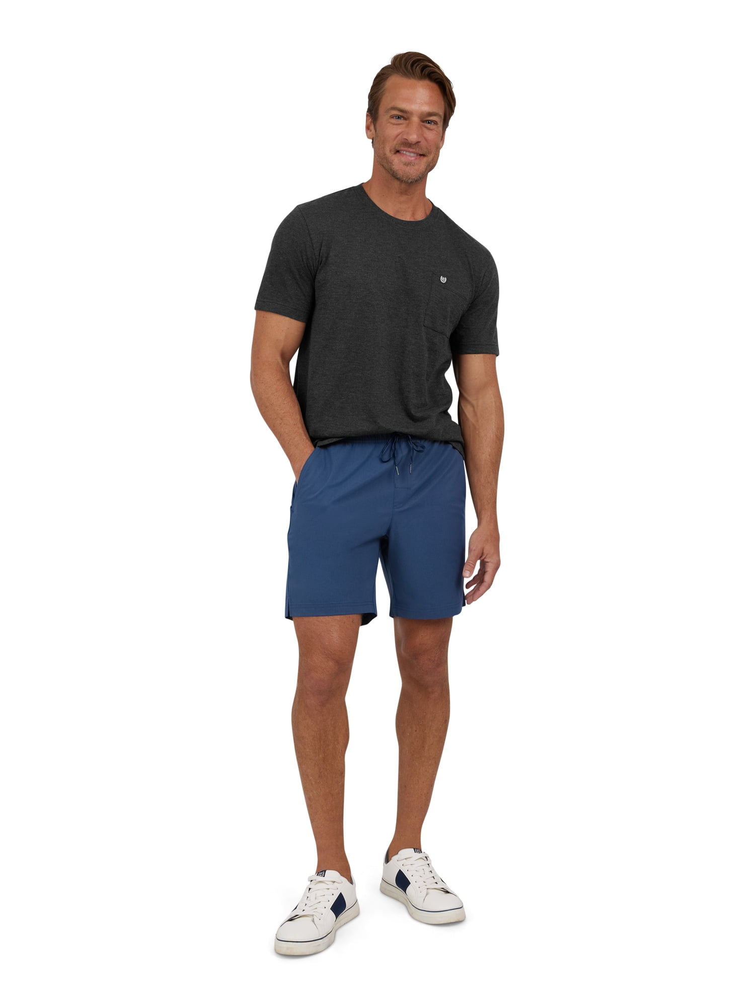 Chaps Men's and Big Men's Seacoast Wash Slub Pocket T-Shirt, Sizes S-3XL