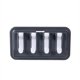 thumbnail image 2 of Moyic Colgador de pared montado en la cocina, gancho de almacenamiento de baño de plástico autoadhesivo, sombrillas extraíbles para el baño, Almacenamiento y organización del hogar Blanco negro Moyic HA065634-03B, 2 of 6