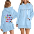 thumbnail image 1 of WILLBEST Vestidos Casuales Para Mujer 1 Sudadera Con Capucha Y Letras Estampadas Informales Para Mujer, 1 of 3