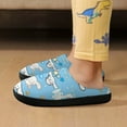 thumbnail image 6 of Cinnamoroll Kids Cotton Slippers Slip-on Indoor Memory Foam House Shoes Fluffy Slippers Furry Cozy Comfy Slippers Boys Girls, 6 of 8
