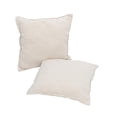 thumbnail image 5 of AMERTEER Distinctive Cotton Canvas Hanging Rope Chair with Pillows Beige, 5 of 5