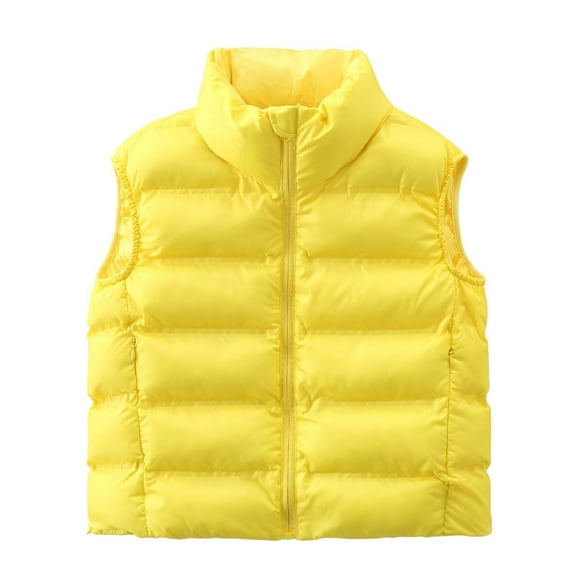PiGOGI Women's Winter Jacket Pocket Casual Fashion Winter Coat Fall Outerwear Yellow S